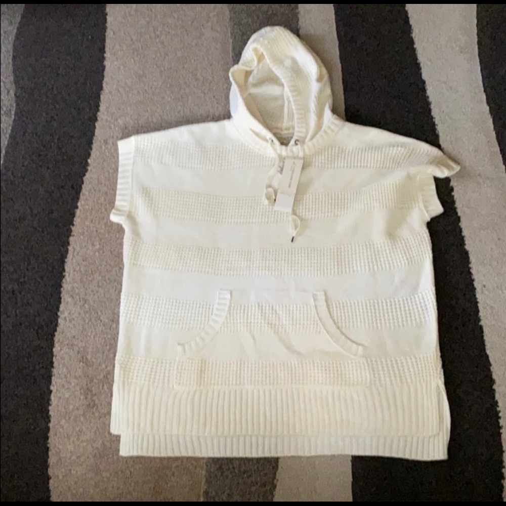 Jones New York NWT Ivory knitted top Womens Large